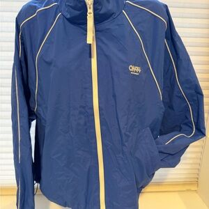 Old Navy Windbreaker Jacket Women’s size M Blue Retro 1994